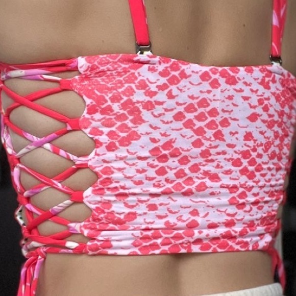 NWT MAAJI• Fairy Cupid Bandeau Bikini Top size S. - Picture 7 of 7